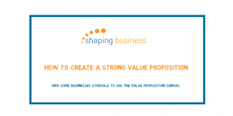 value proposition model