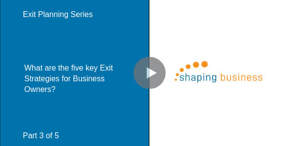 What are the five key Exit Strategies for business owners?